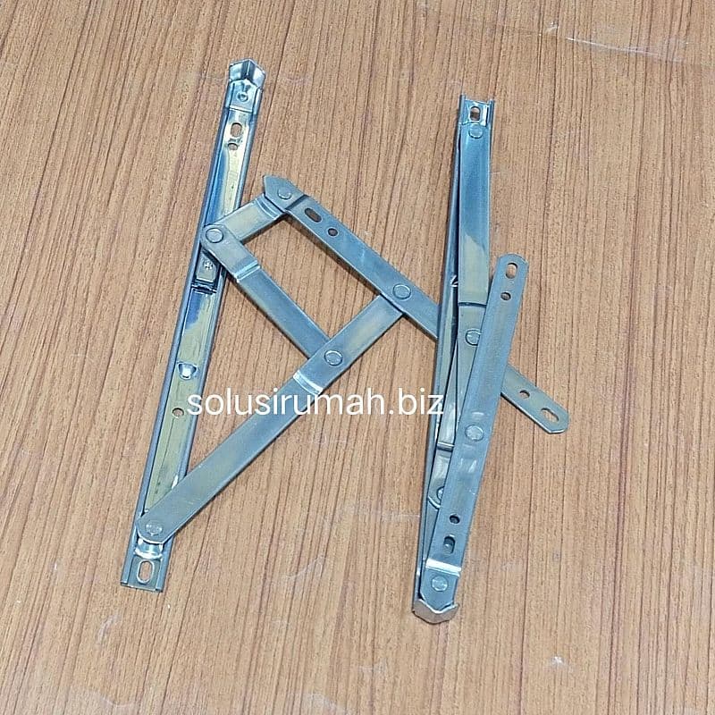 ENGSEL LIPAT warna SS 12" TM JENDELA CASEMENT STAINLESS 12 INCH STEEL