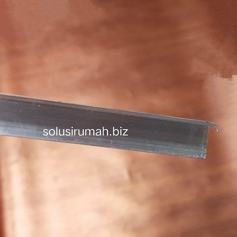 SIKU L 12MM 12 mm AN 1M ALUMINIUM SUDUT 1METER 1 M potongan 1/2" an