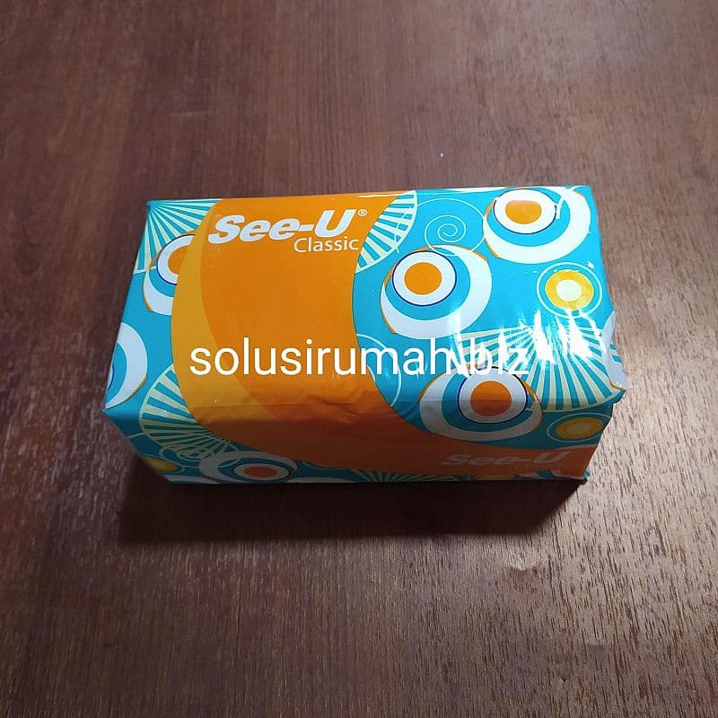 TISSUE KERING FACIAL TISU 250 SHEET LEMBAR 2PLY SEE-U SEE U 250SHEET