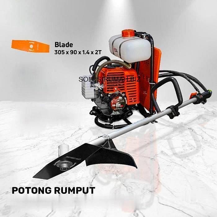 MESIN ALAT POTONG RUMPUT 338 BENSIN 2TAK genset generator gasoline oli