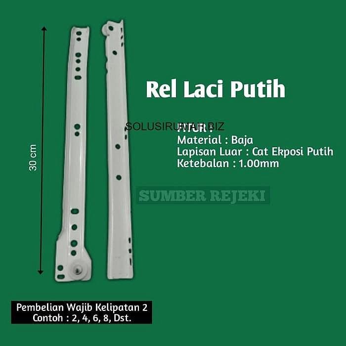 PERBIJI REL LACI PUTIH HUBEN 30 CM 30CM SINGLE NON SLOW MOTION