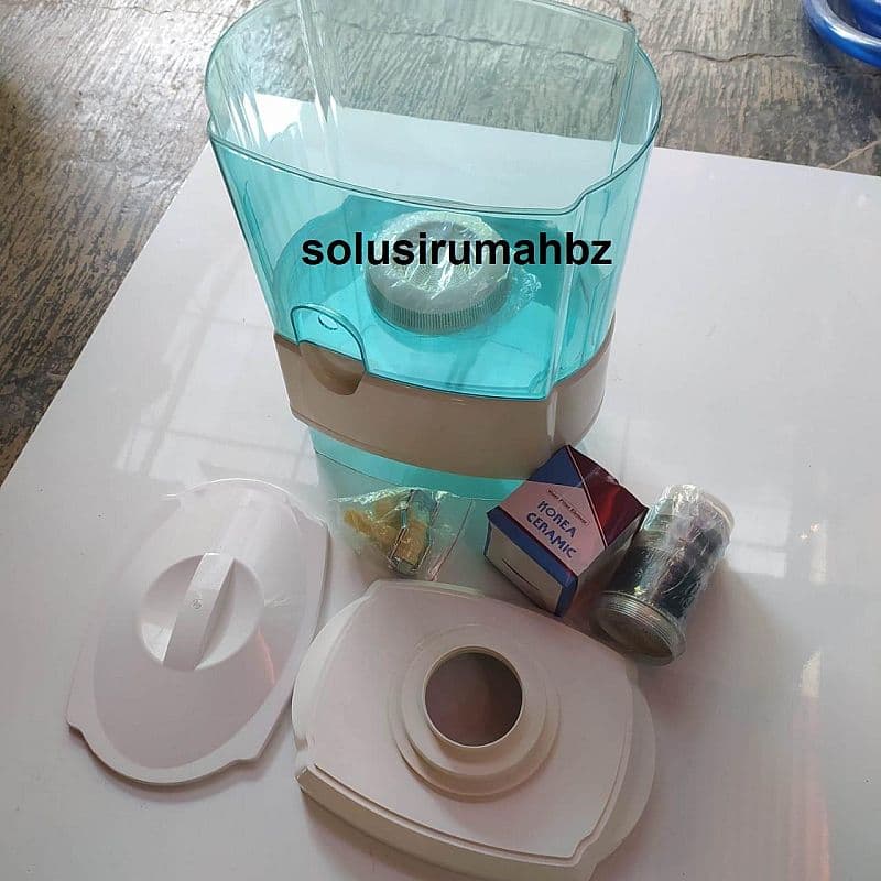 FILTER DISPENSER AIR MINUM + FILTER+ KRAN AQUA 16L SET WATER PURIFIER