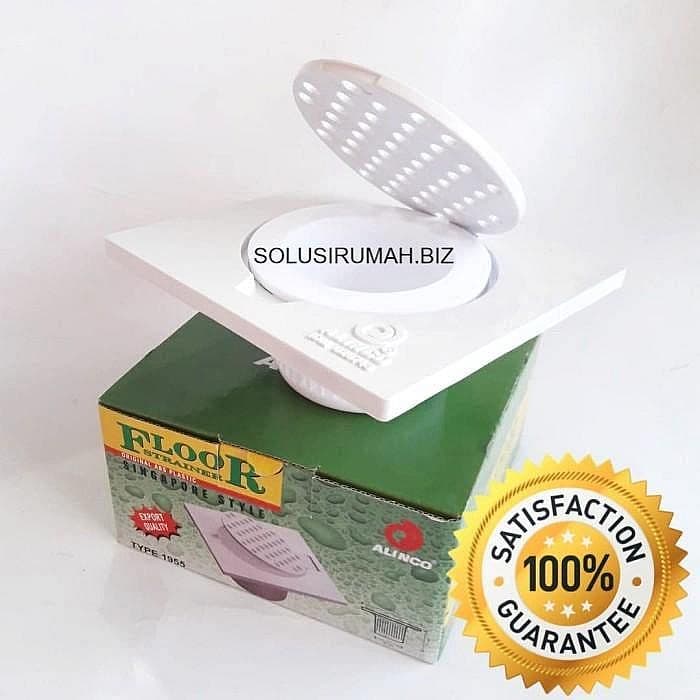 SARINGAN GOT PVC ALINCO 1955 / AFUR LANTAI FLOOR DRAIN ALINCO 5INCH