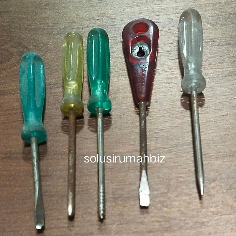 Obeng Mini 5 pcs / Obeng HP Set / Obeng Kecil Set Precision 5pcs
