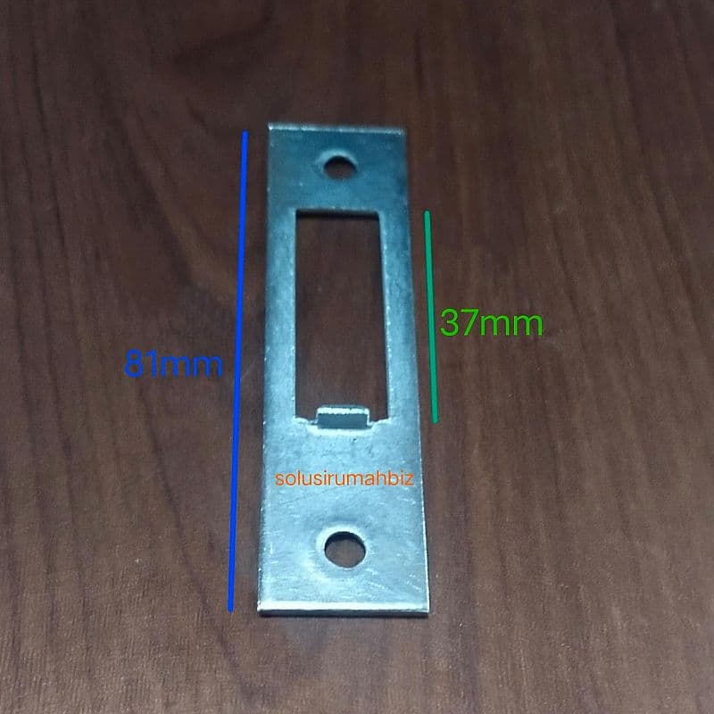 PLAT PEMANIS KUNCI BODY 81MM ALUMINIUM OW 81 MM IW 37MM SELOT PLAT