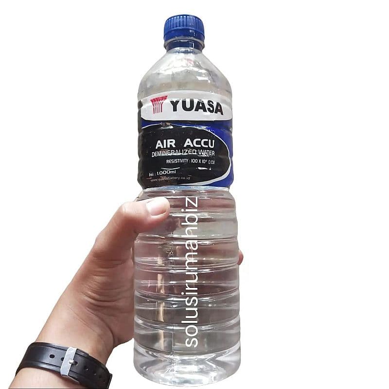 Yuasa Air Aki Merah OR BIRU Accu Zuur 1 Liter Kualitas Terbaik untuk AKI Baru Kemasan 1 Liter Harga Bersaing Standar Pabrik Terbaik
