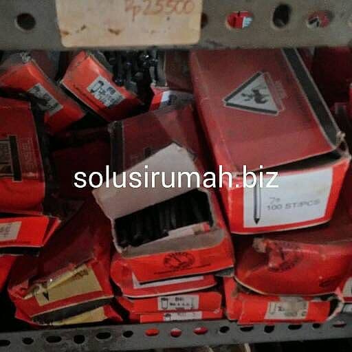 Paku beton 25mm hitam x 2.5 hensel 1biji ecer