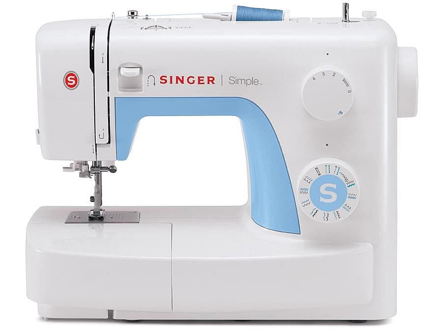 Singer MESIN JAHIT Simple 3221 dengan Pedal Pengatur Kecepatan Soft Cover & Aksesoris