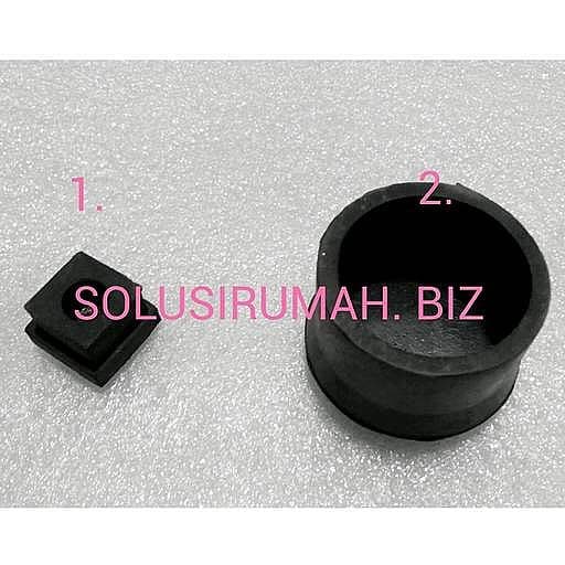 KAKI KARET BULAT 38MM(1 1/2") MASUK LUAR PIPA gambar no 2
