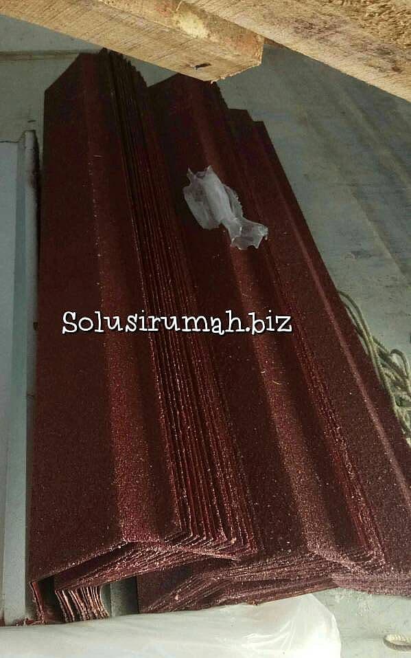 NOK GENTENG METAL PASIR LAPIS PENAHAN PANAS MULTIROOF GALVALUM