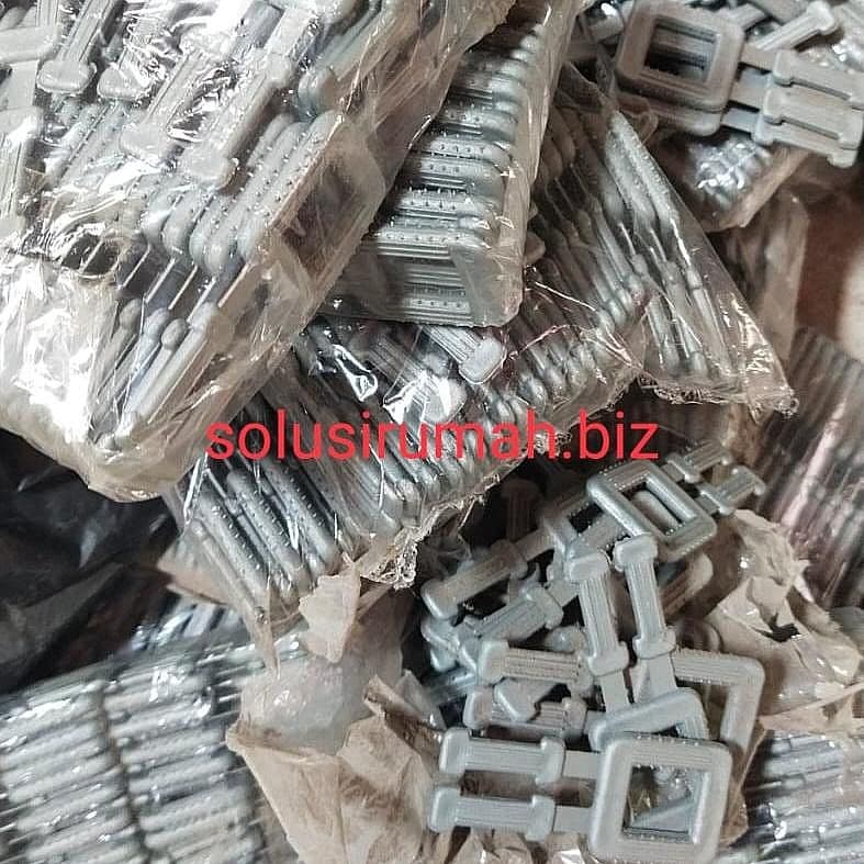 PENGIKAT TALI PETi GASPER STRAPPING PVC perkg ikat gesper