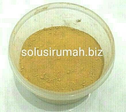 IRON OXIDE YELLOW 313 VERB VERF VEREP BUBUK KUNING PEWARNA PIGMENT 1oz