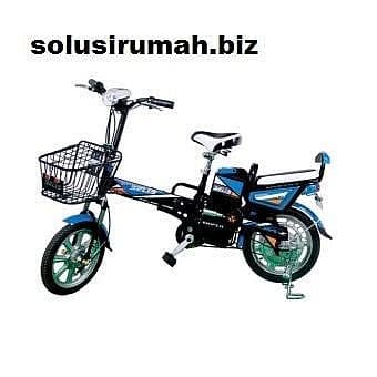 sepeda listrik Selis - Sniper - biru