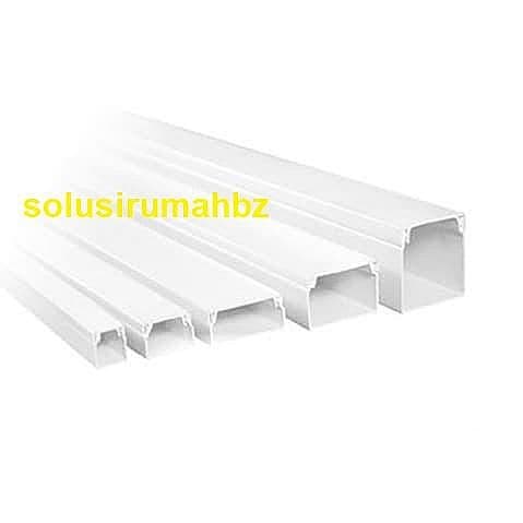 per10cm potongan cable duct POLOS tutup kabel ducting kotak hollow