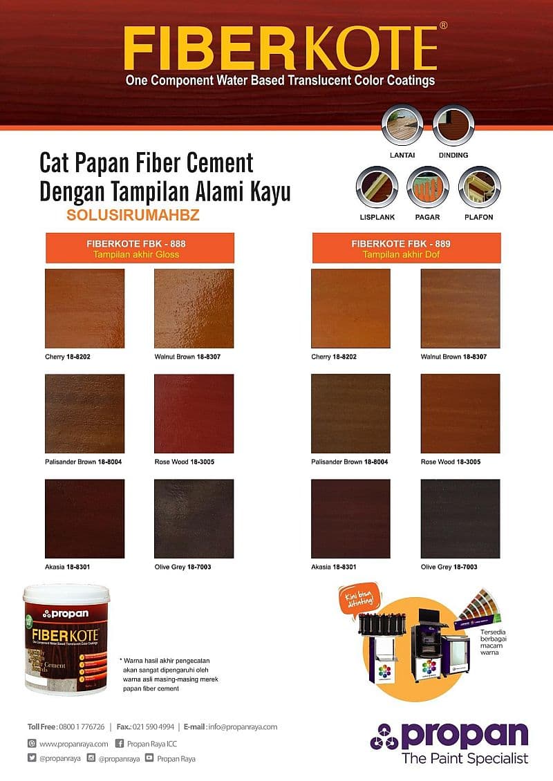 FIBERKOTE 1L WATERBASE READY CAT FIBER SEMEN FIBER KOTE PROPAN WATER B