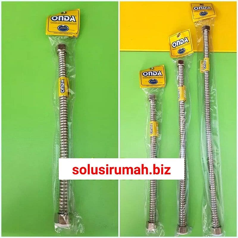 PO HOT WATER HOSE ONDA 50cm SELANG FLEXIBEL AIR PANAS