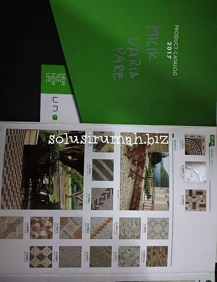 KATALOG KERAMIK UNO CERAMIC KARTU WARNA