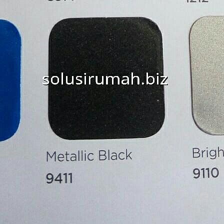 ZEBRA 300CC P9411 BLACK METALIC PROPAN CAT SPRAY JNS PYLOX SOLID GLOSS