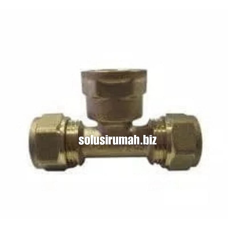 FEMALE TEE ONDA 1/2" FITTING PIPA AIR PANAS