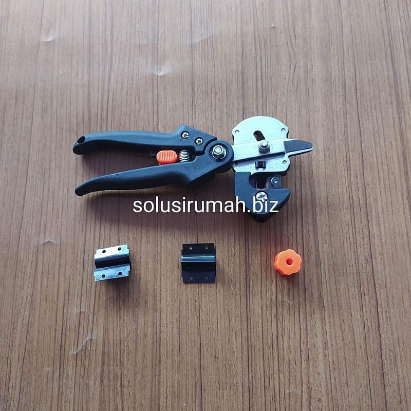 GUNTING STEK V IMPORT*DENGAN 2 MATA GRAFTING TOOLS GUNTING OKULASI