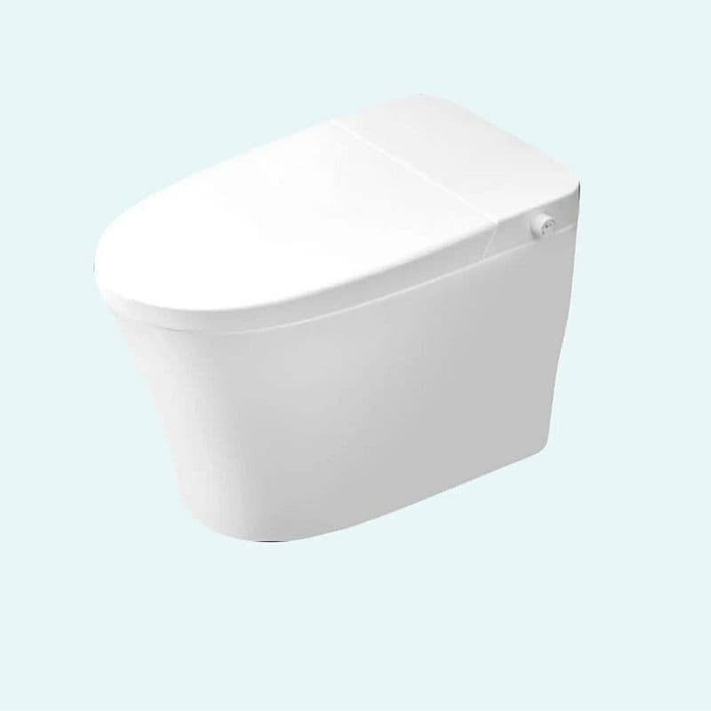KLOSET DUDUK MODEL JEPANG Keramik Putih 68x40x49cm Hydrodynamic Flush Rimless Technology Paket Lengkap