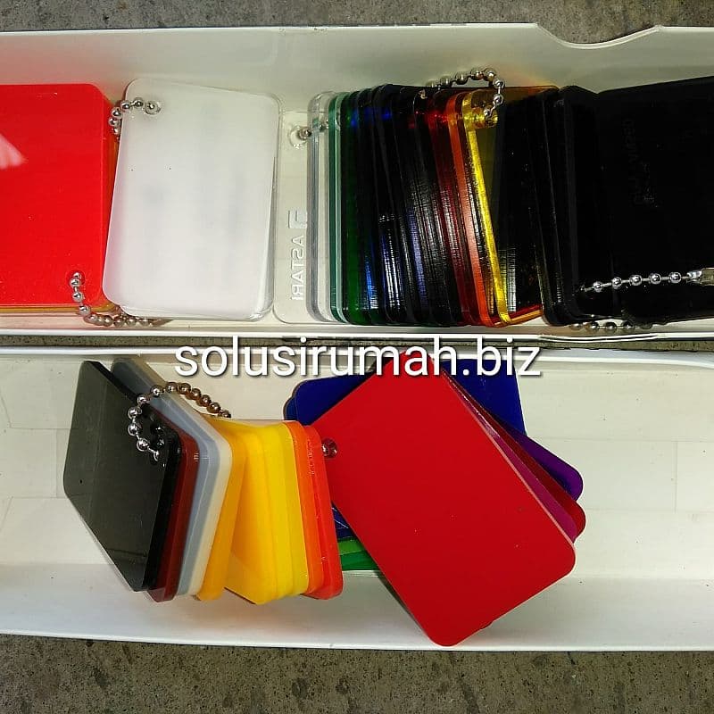 KATALOG ACRYLIC AKRILIC LENGKAP ATR CATALOG KARTU WARNA