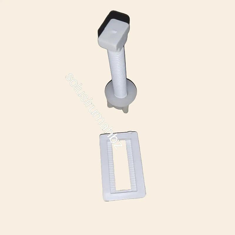 Perbiji BAUT CLOSET KEPALA KOTAK soft close PERSEGI PANJANG pilih ukuran mur baut