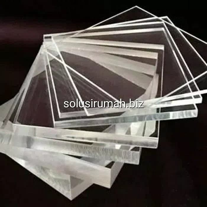 ACRYLIC SHEET A6 1.5MM 10*15CM BENING TRANSPARAN AKRILIK TRANSPARANT L