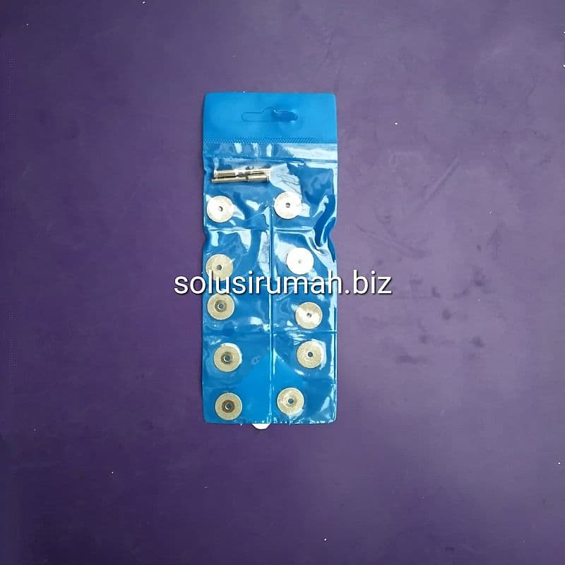BATU POTONG MINI 16MM DIAMOND SILVER DIE GRINDER 10BJ SET