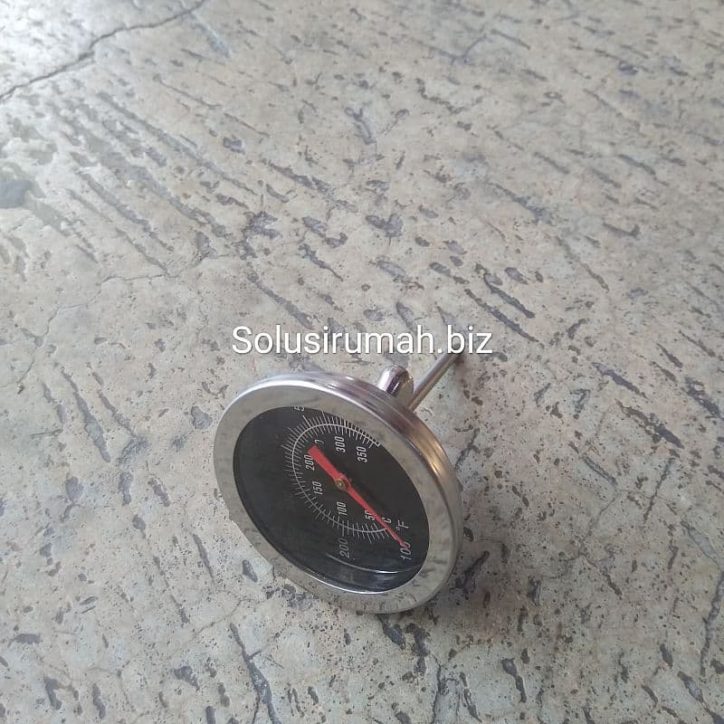 THERMOMETER OVEN BULAT + JARUM 50 - 350C PENGUKUR SUHU TERMOMETER STAI
