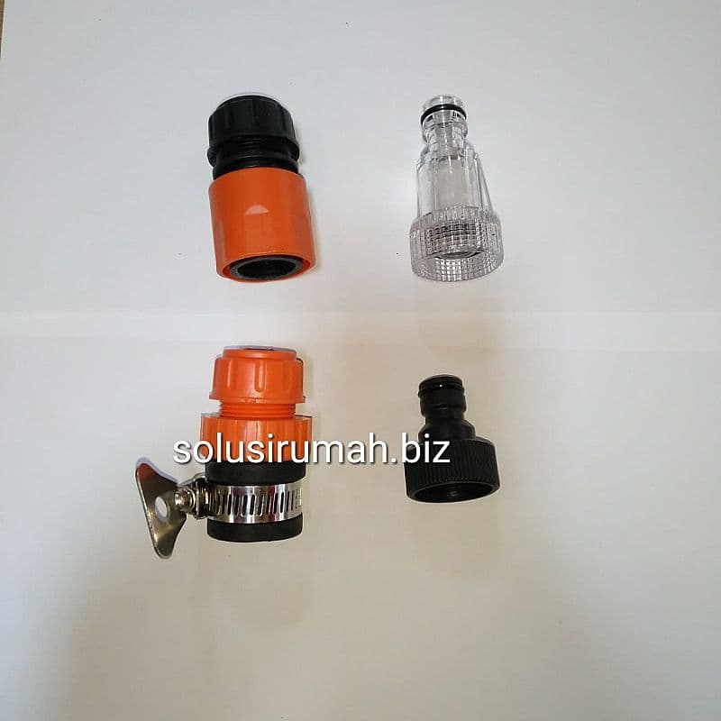SAMBUNGAN SELANG 4 MACAM 4PCS JET CLEANER LAKONI SPARE PART NOZZLE