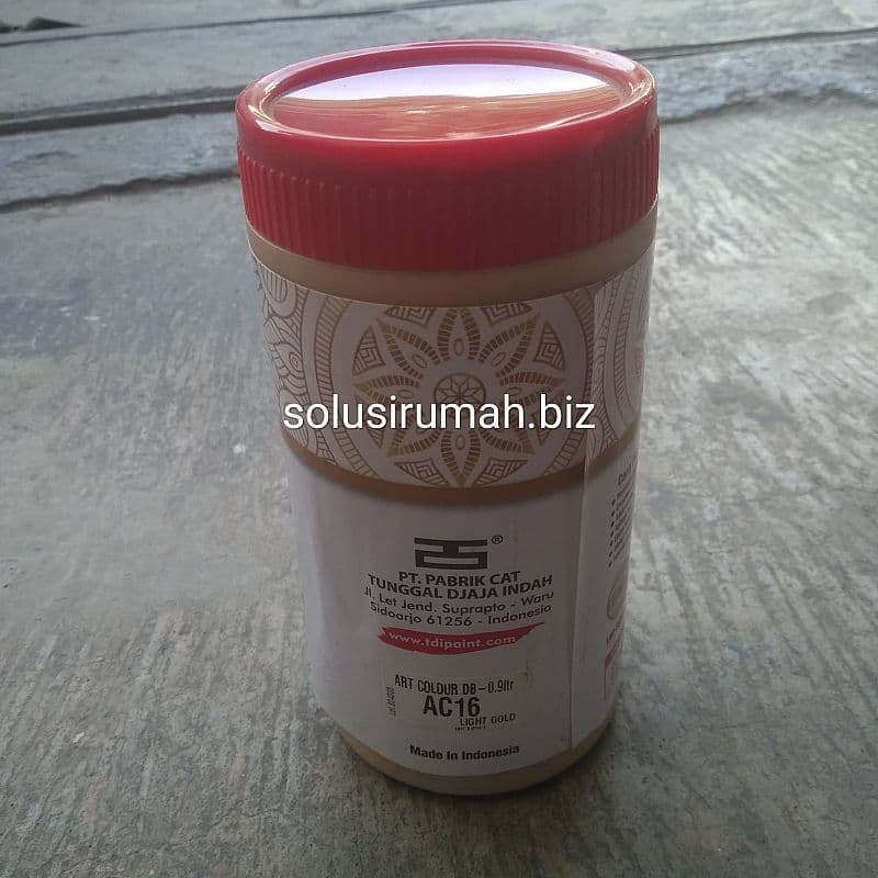 ART COLOUR 900G-AC16 LIGHT GOLD POSTER CAT EMAS PARAGON jenis aga