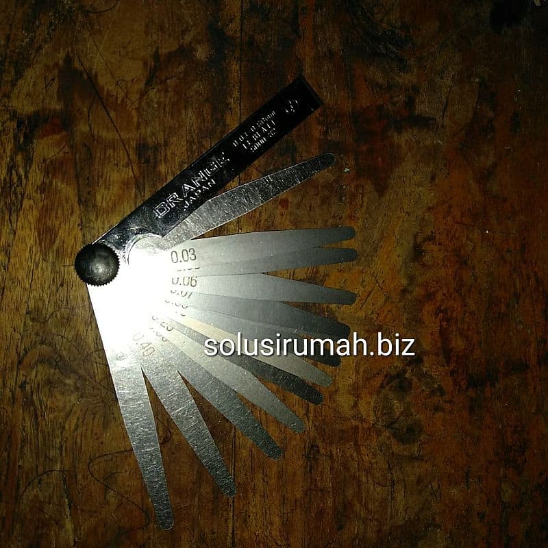 ALAT UKUR KLEP PISAU 13 pcs feeler gauge