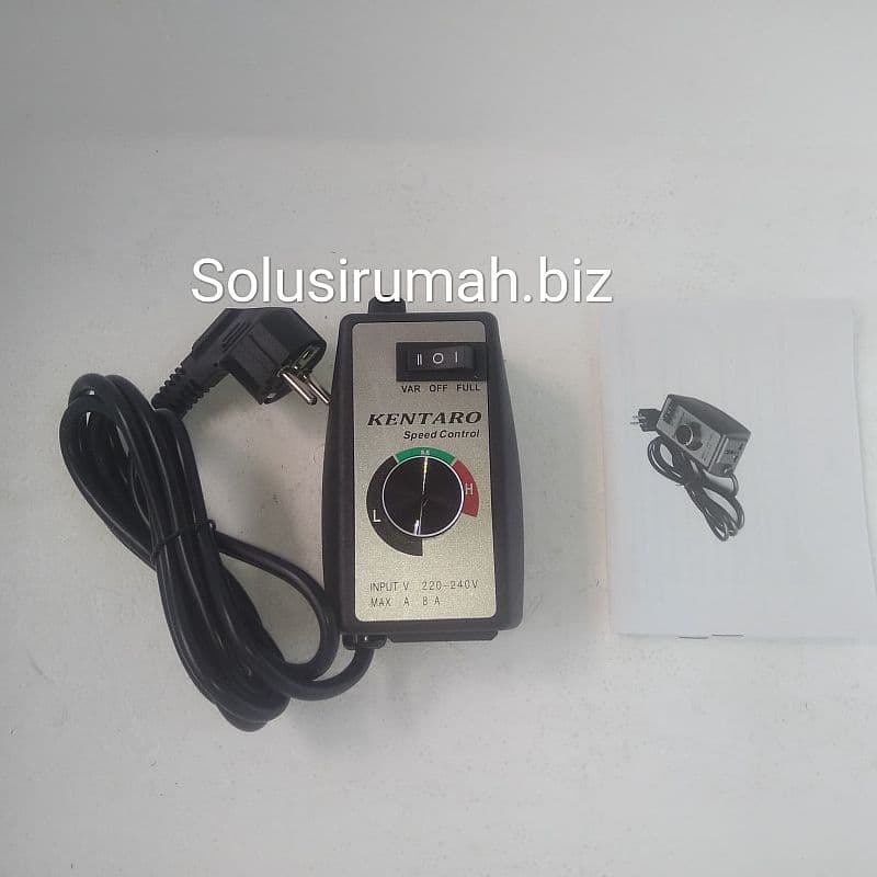 DIMMER PUTAR KECEPATAN POWERTOOLS 8A-220V DIMER MESIN KIPAS DINAMO DIM