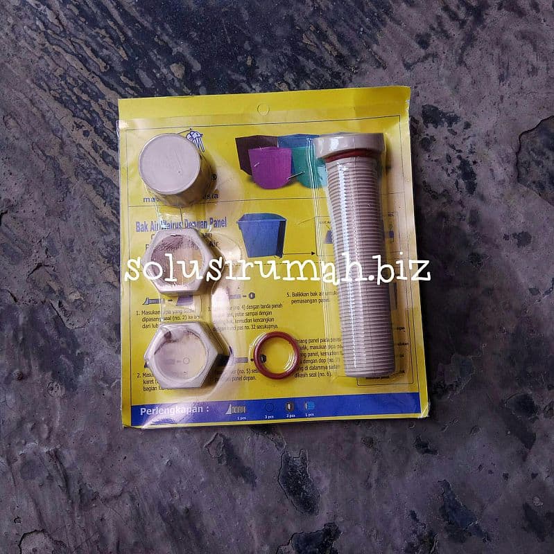 BUANGAN BAK MANDI PVC WALRUS BEIGE 3/4 PANJANG