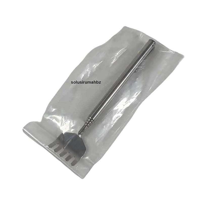 TONGKAT GARUK BADAN ADJUSTABLE PENGGARUK STAINLESS STEEL SS DIPANJANGKAN alat GARUKAN SS