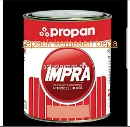 impra clear gloss asli nc 1 komponen repack pilih 1kg 250g 500g 1L 1 kg 1 L dari pail besar 20L 20 L murah berkualitas
