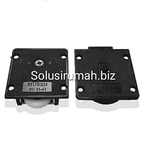 Roda Pintu Sliding Plastik - Huben sd 31-41