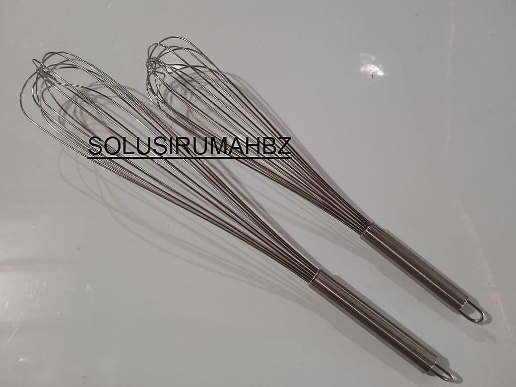 PERBIJI ALAT PENGADUK MANUAL TANGAN JUMBO SUPER BESAR STAINLESS GAGANG WARNA KOCOK KOCOKAN PANJANG 50CM 60CM 50 DAN 60 CM