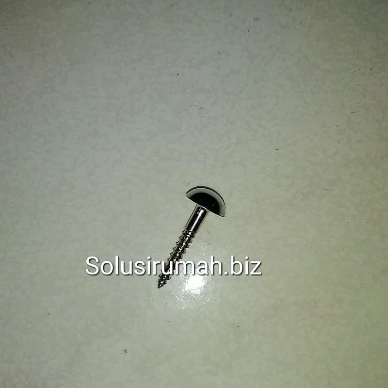 Skrup Kaca Sola 1 1/4 Inch Baut Kaca Skrup Cermin SEKRUP