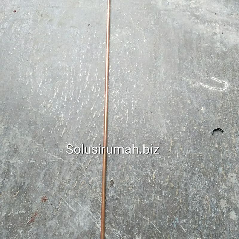PIPA TEMBAGA 12MM D 0.93MM 12 MM 1M 1/2 inch 1METER tebal 1/2" copper