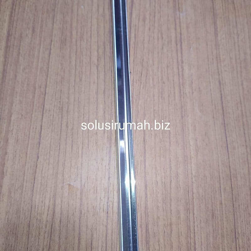 SS U 10mm STAINLESS U 08MM STEEL PER 120 CM 120cm 1 koma 2 meter m