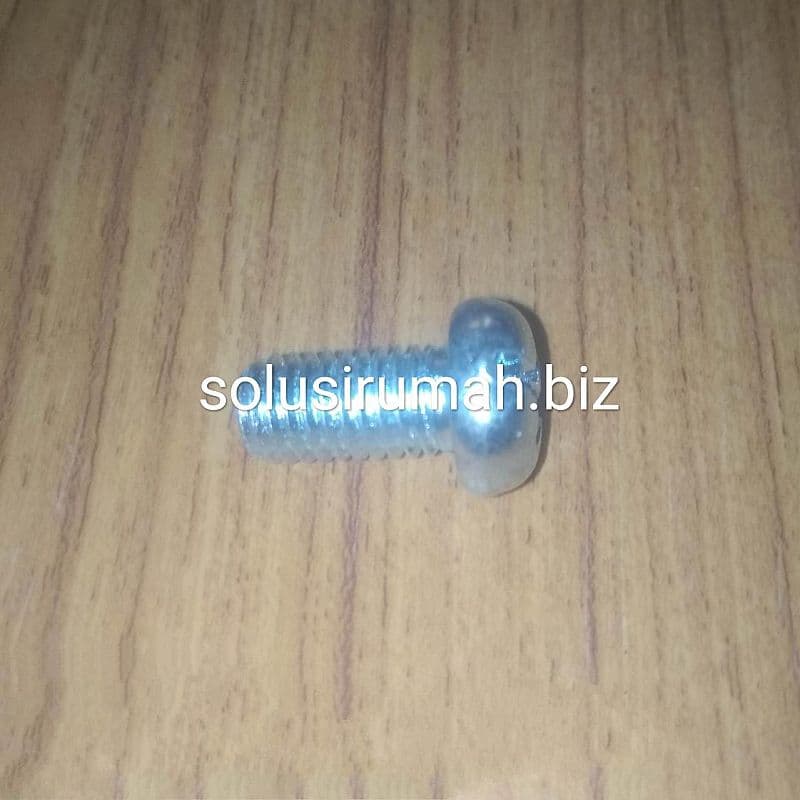 BAUT MESIN plus + 8mm M8 X 15MM BAUT GEROBAK DORONG ARTCO BLOM MOR MUR
