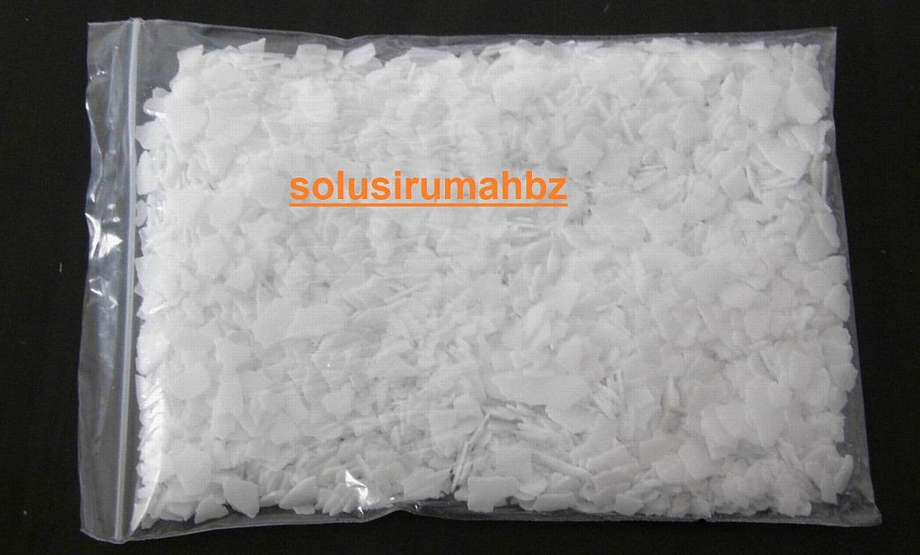 KIMIA KOH POTTASSIUM 1KG HYDROXIDE KALIUM HIDROKSIDA BAHAN SABUN PERKG