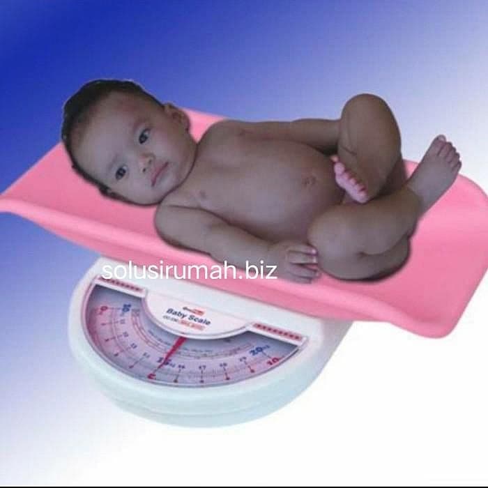 TIMBANGAN BADAN BAYI MANUAL JARUM GEA ONEMED BABY SCALE ONE MED berat