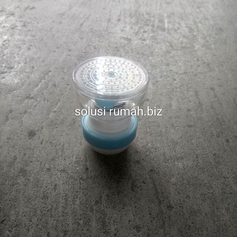 KEPALA SHOWER SELANG PEMANJANG FILTER BLUE ANTI SPLASH FLEXYBLE KARE