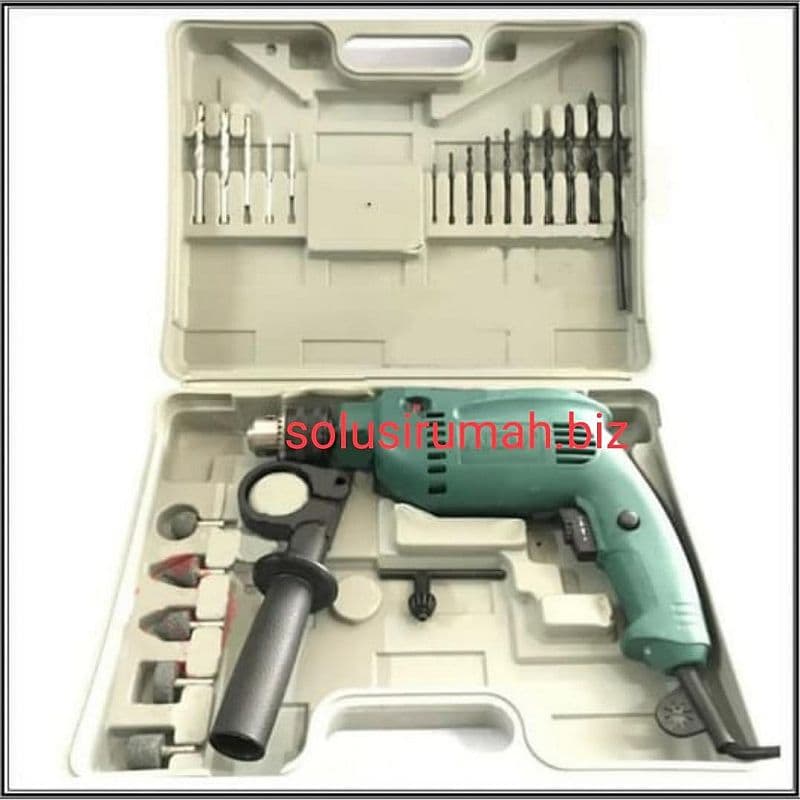 mesin bor set 13 mm koper mata kayu besi beton tembok aizu no modern