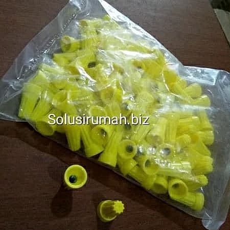 dop tutup 1 biji Konektor Kabel 4mm Wire Connector 4 mm cable sambung