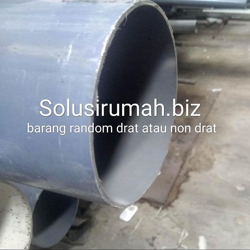 PARALON PIPA AIR PVC 6 D 1M ABU 1METER LEDENG PLASTIK 1 M PLASTIC PRA