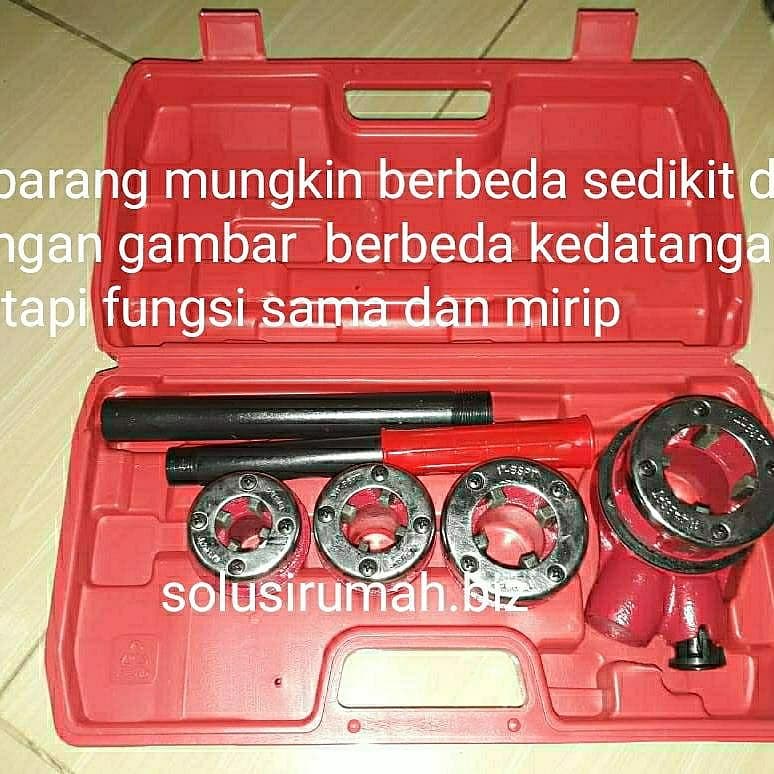 alat snei pipa 1/2 x 1 1/4 u drat luar senai pembuat ulir drat sok